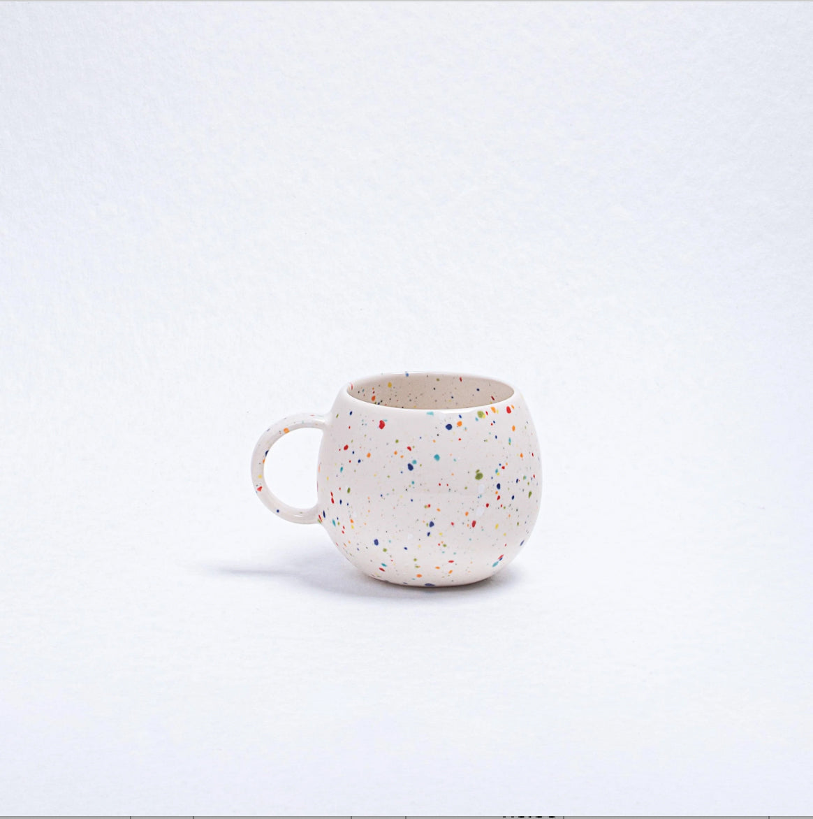 Party Ball Mug - 250ml - White
