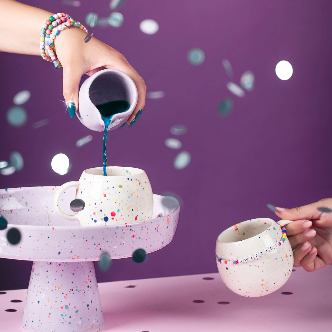 Party Ball Mug - 250ml - White