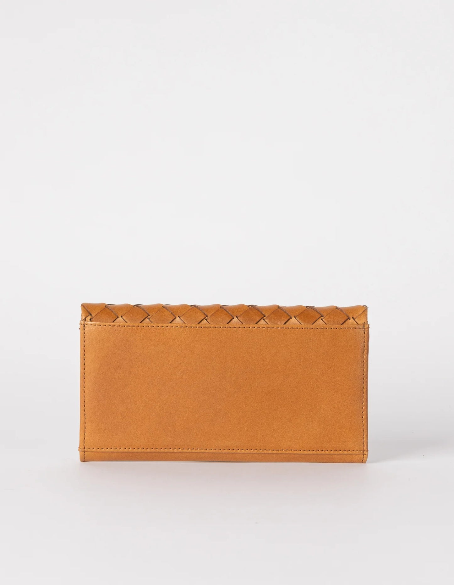 Pau's Pouch - Cognac Woven Classic Leather
