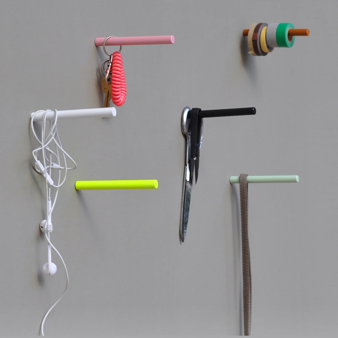 Pin Hook - Neon Orange