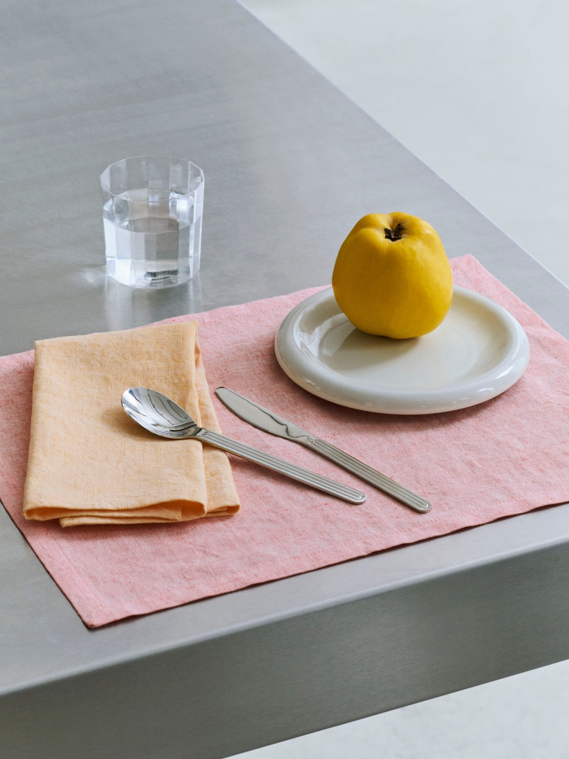 TAVOLO NAPKIN / PLACEMAT - SET OF 4 - SOFT CORAL
