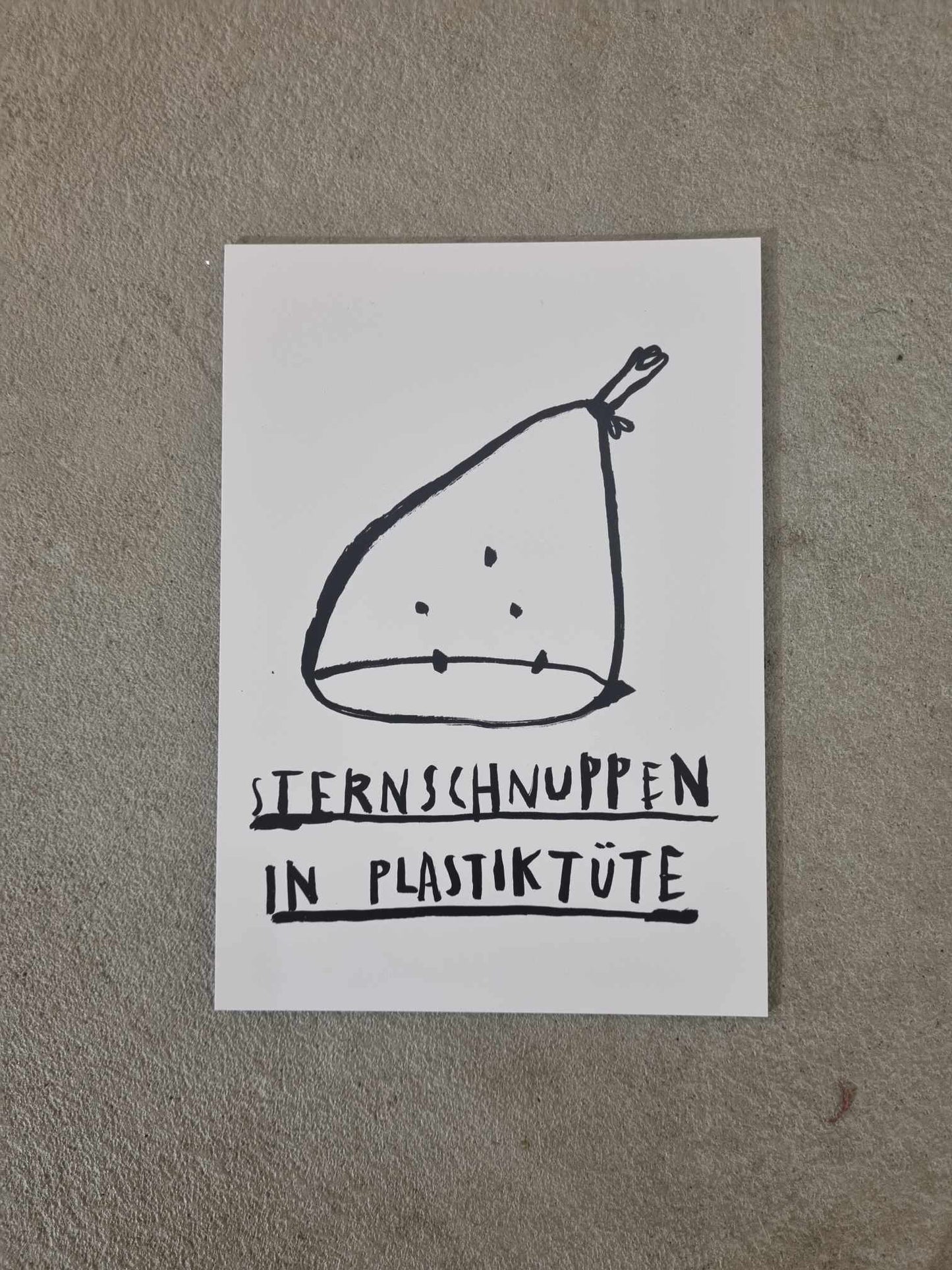 "STERNSCHNUPPEN" Art Print