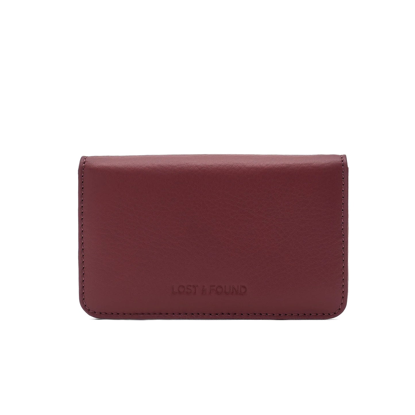 Slim wallet small berry