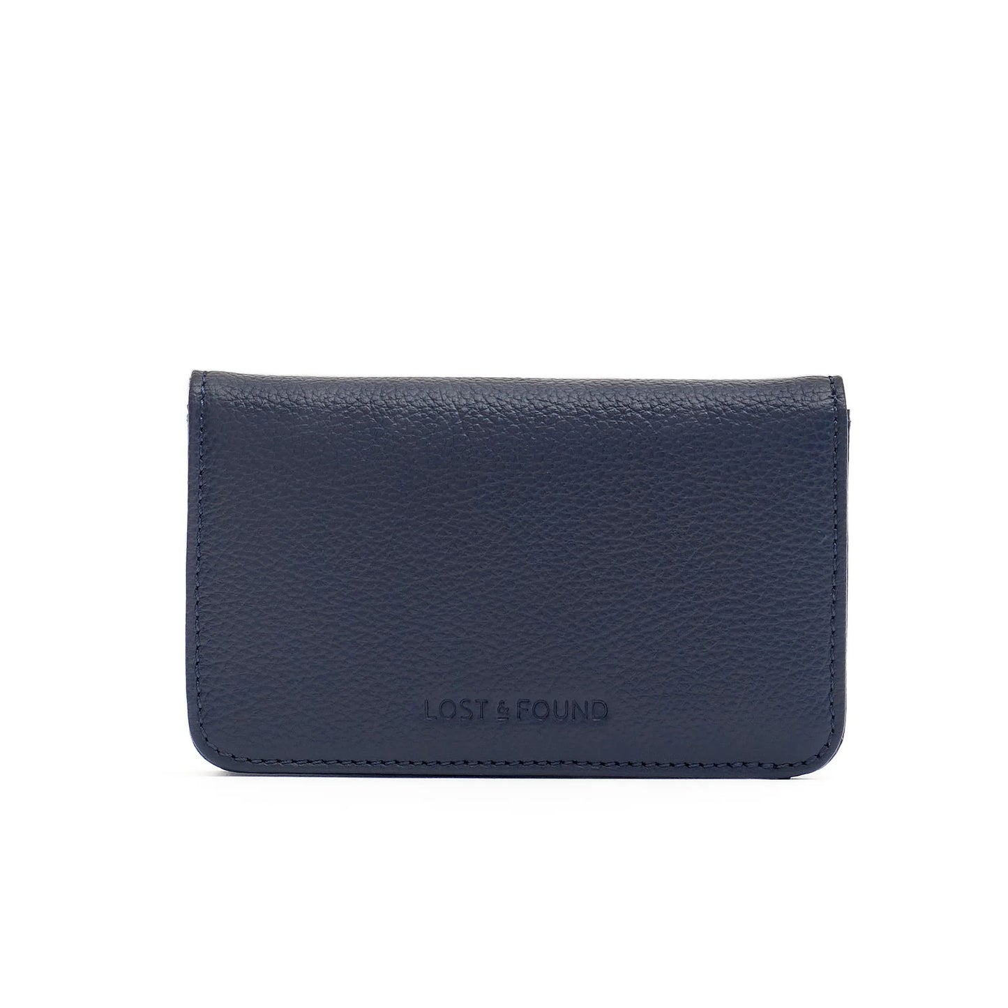 Slim wallet small Navy