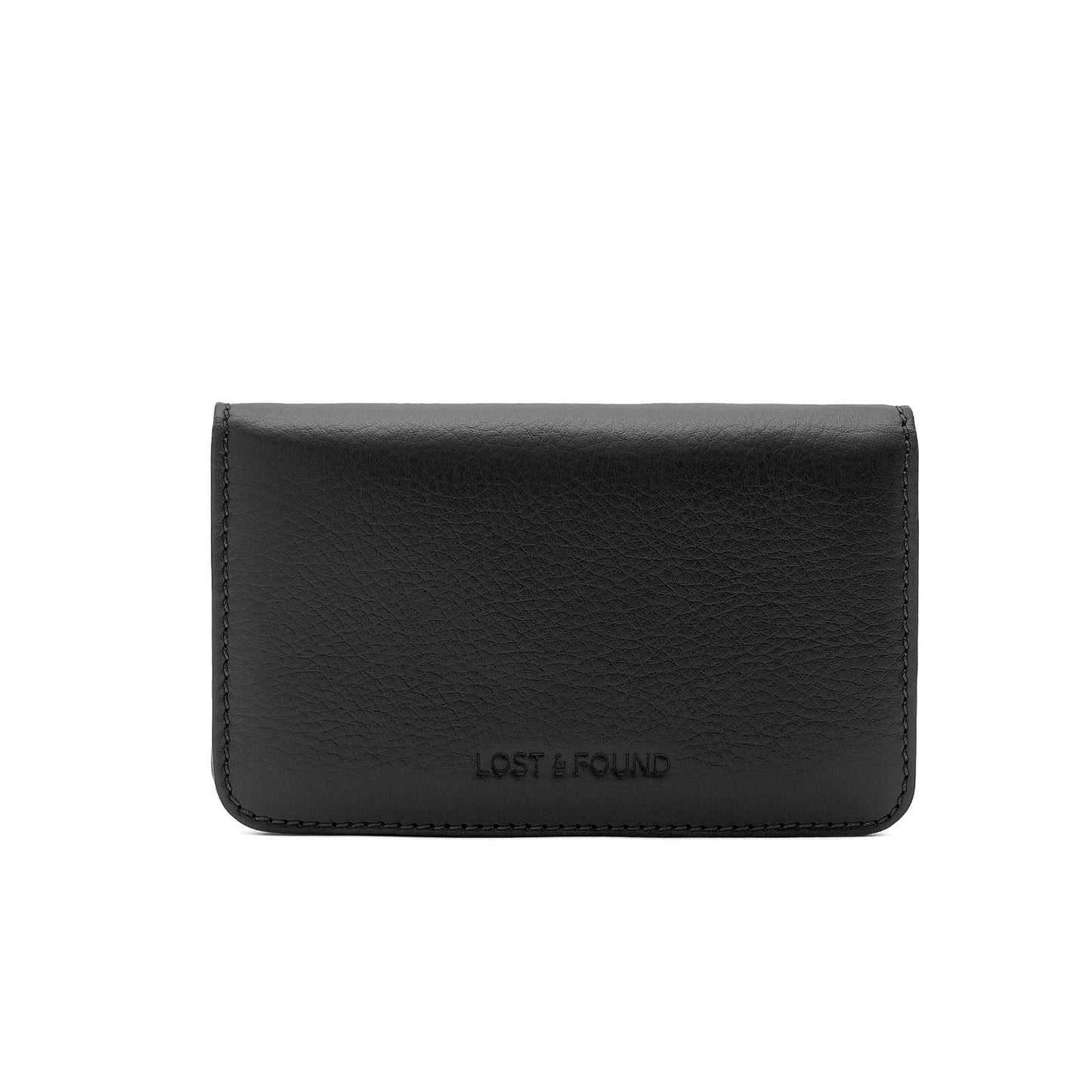 Slim wallet small mint black