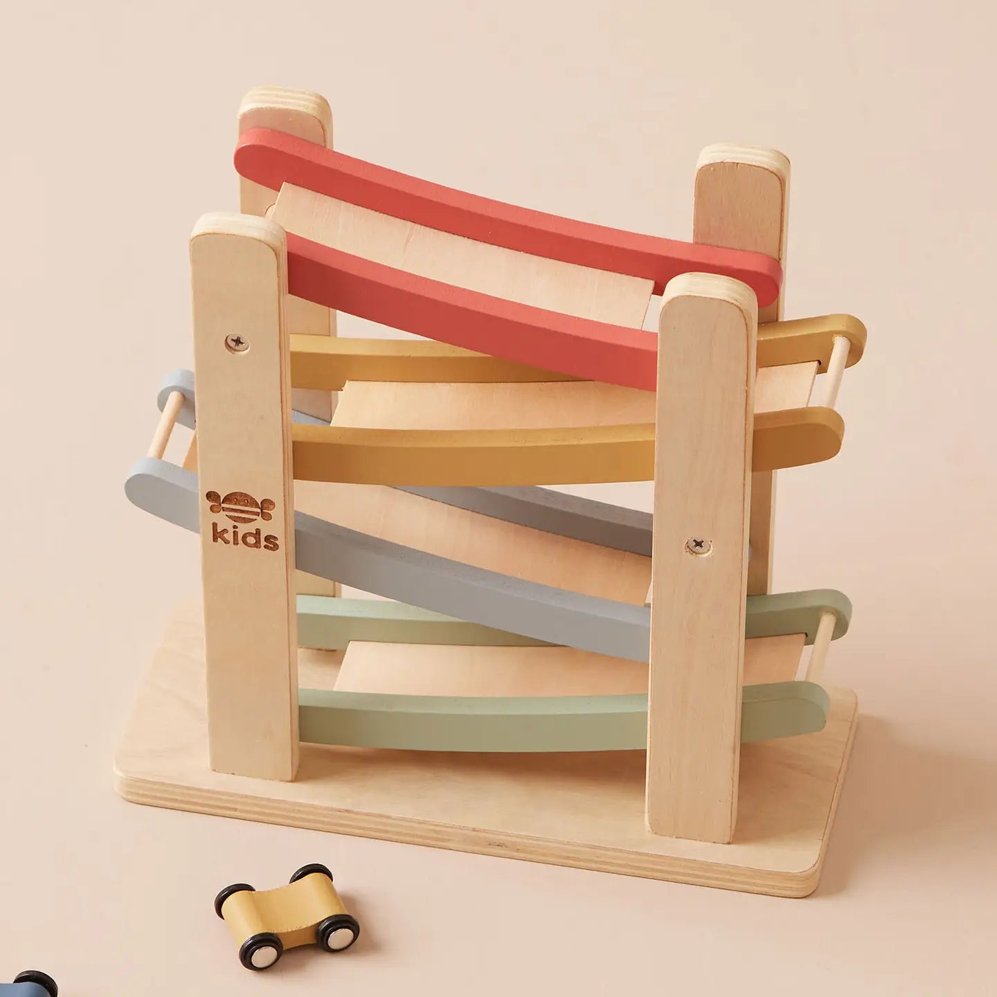 Wooden Car Ramp Toy