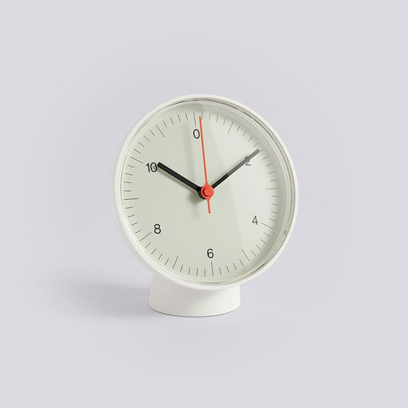 Table Clock - White