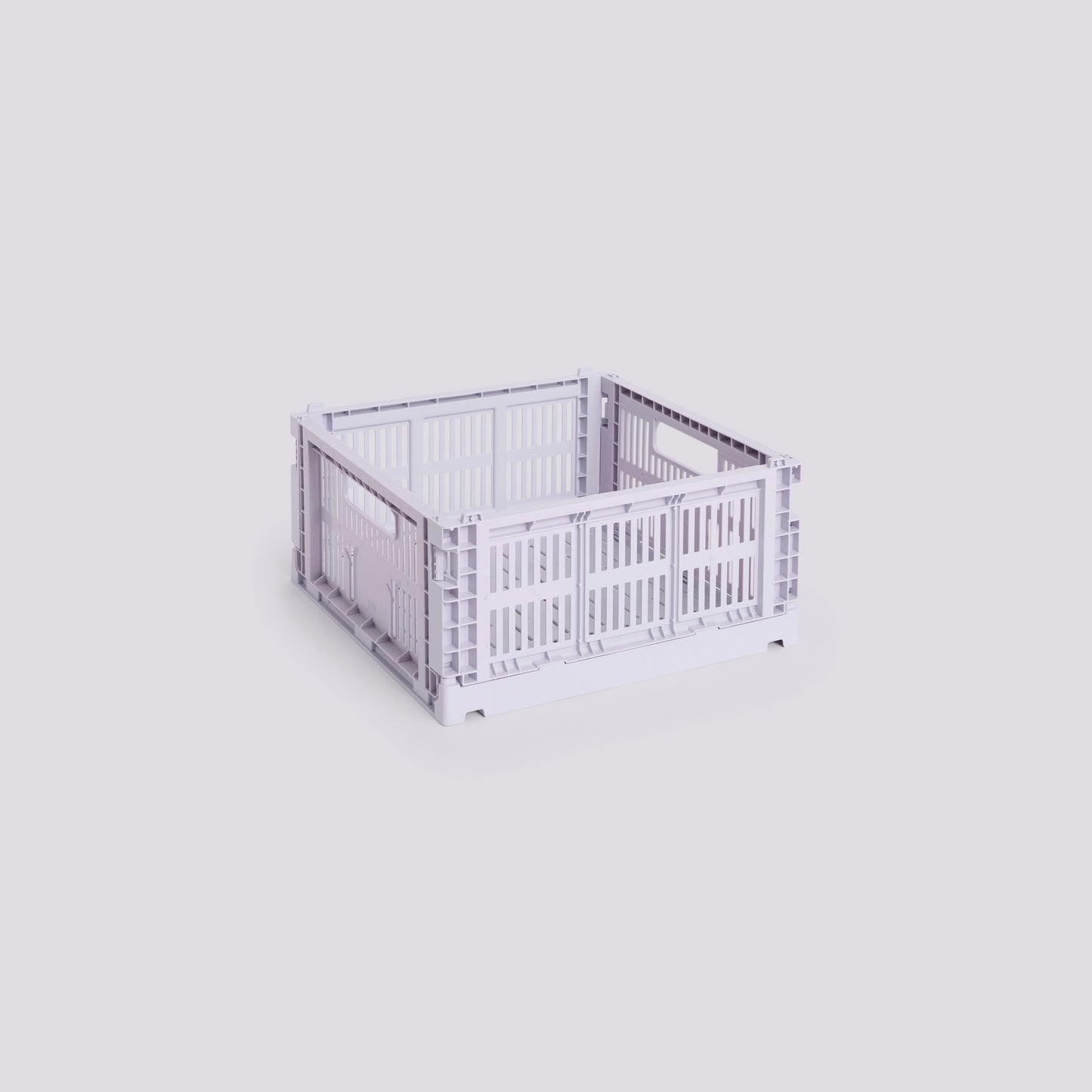 HAY COLOUR CRATE - MEDIUM SQUARE - LAVENDER