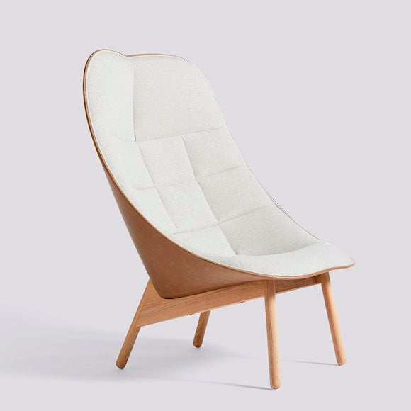 HAY UCHIWA QUILTED  CHAIR - Mode & Nougat