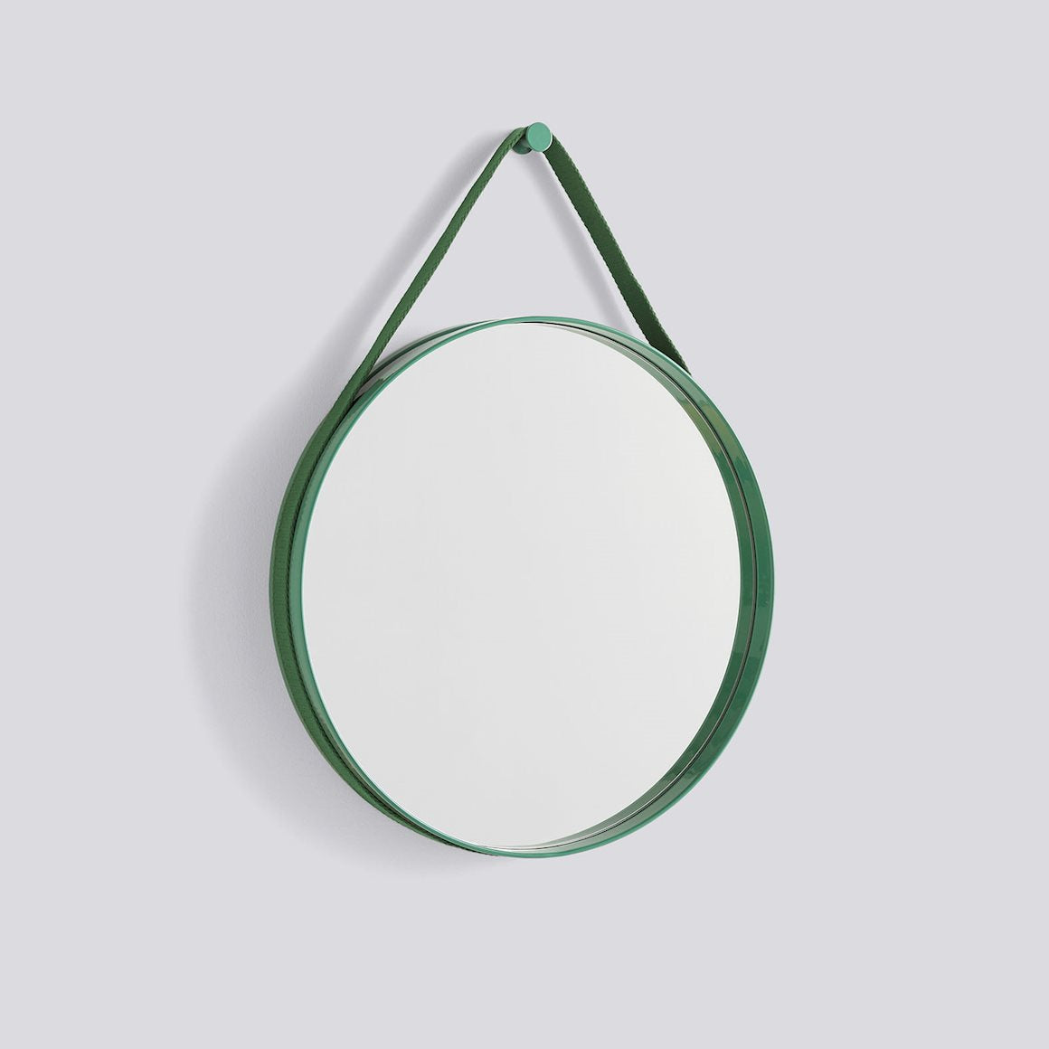 STRAP MIRROR NO 2 - Ø50 - GREEN