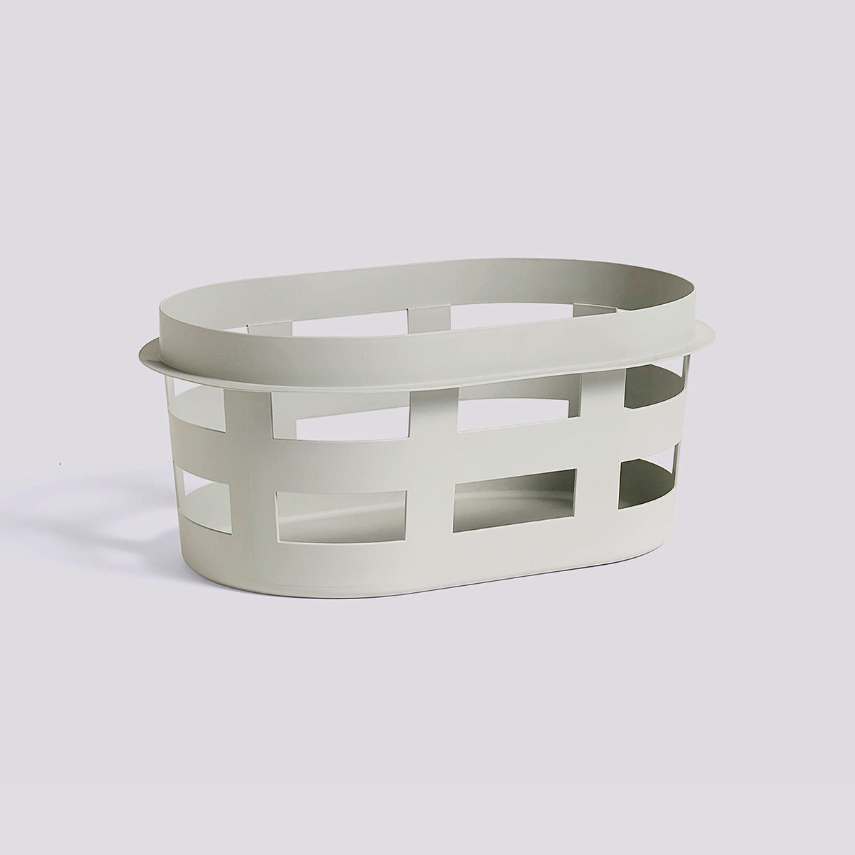 BASKET (RECYCLED) - SMALL - LIGHT GREY