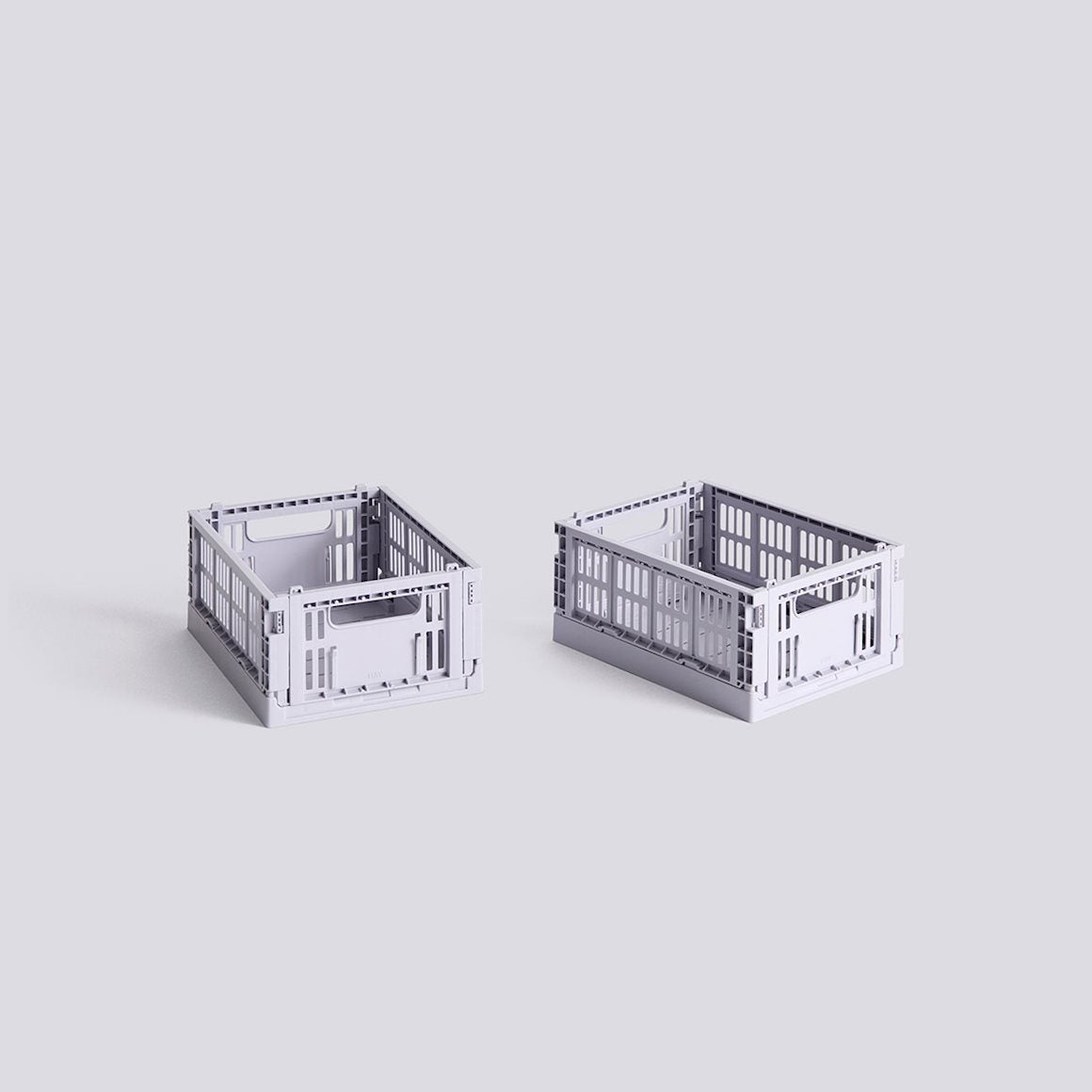 HAY COLOUR CRATE MINI- SET OF 2 - LAVENDER