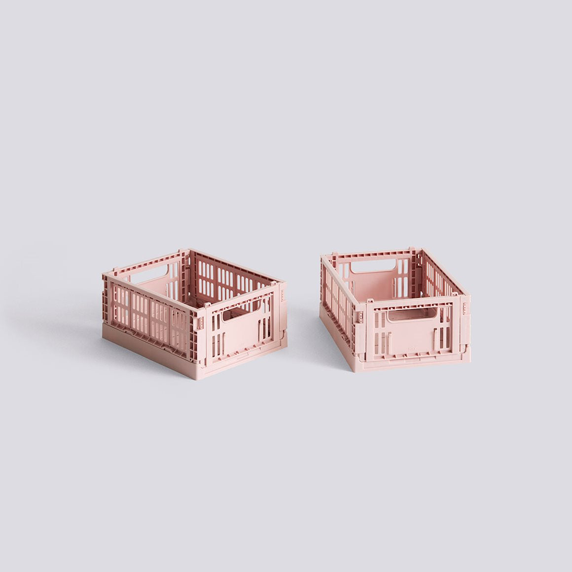 HAY COLOUR CRATE MINI - SET OF 2 - BLUSH