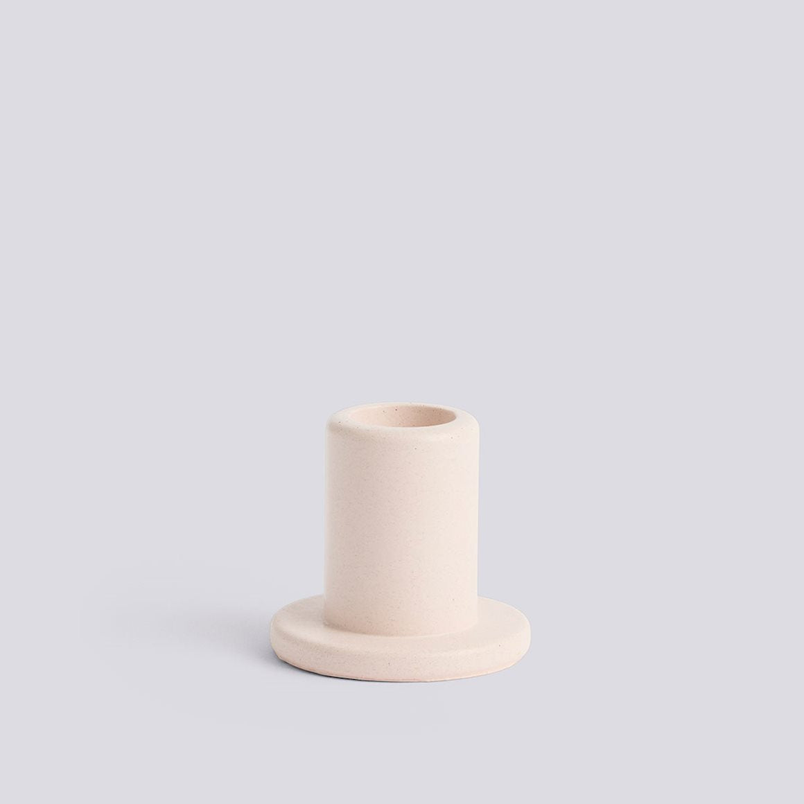 TUBE CANDLEHOLDER CONCRETE - SMALL - LIGHT PINK