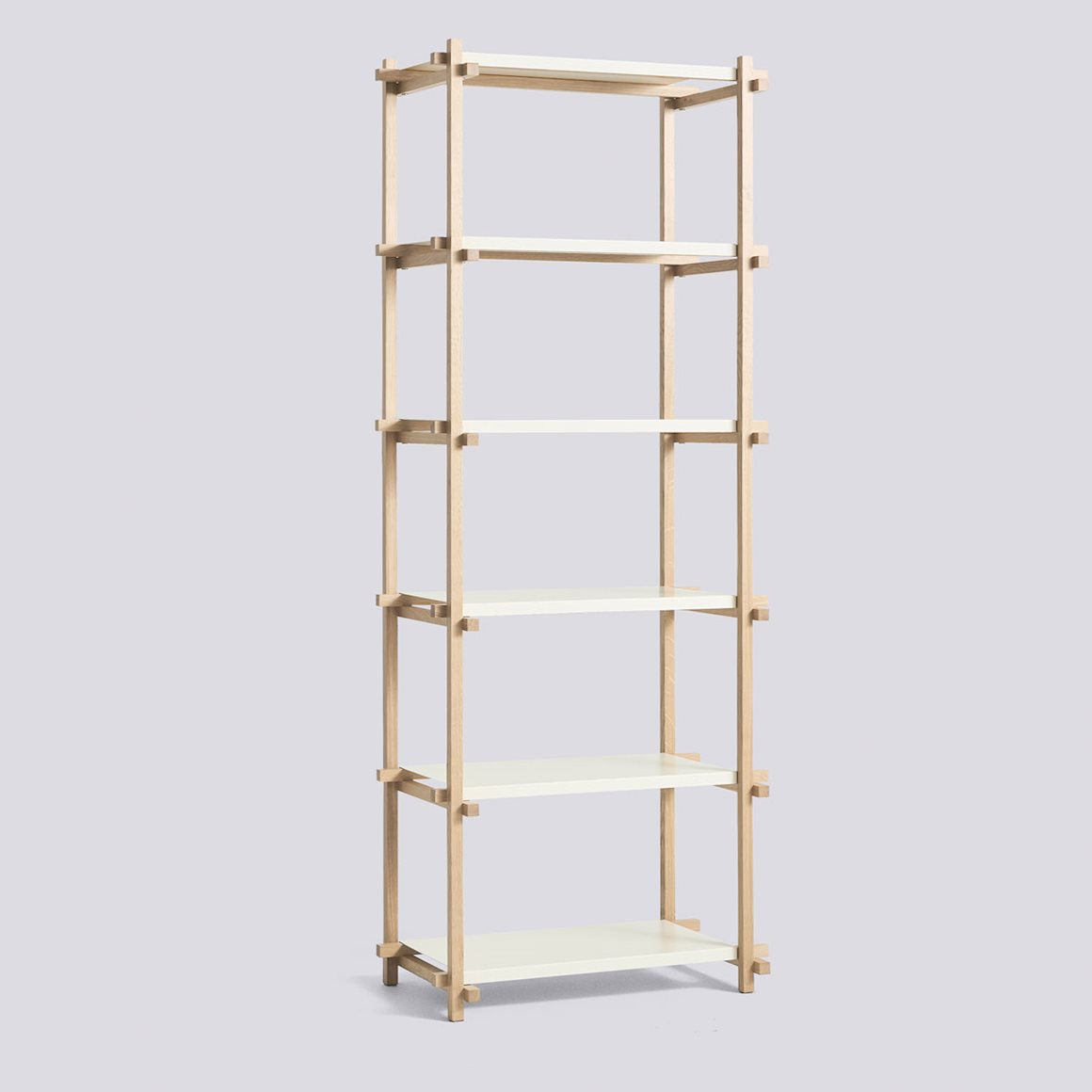 WOODY SHELVING SOAPED OAK FRAME 2.0 - COLUMN HIGH