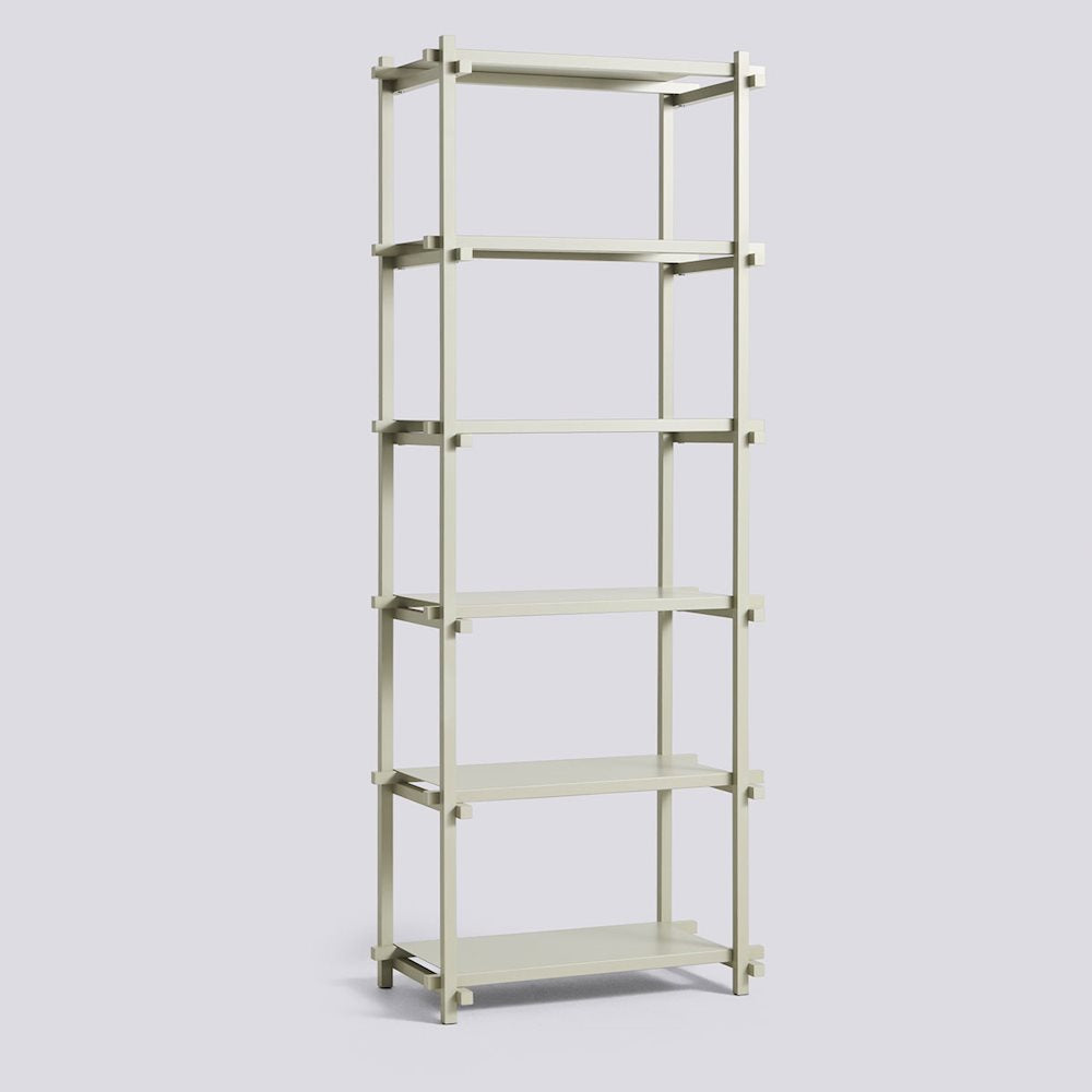 WOODY SHELVING SMOKEY GREY BEECH FRAME 2.0 - COLUMN HIGH