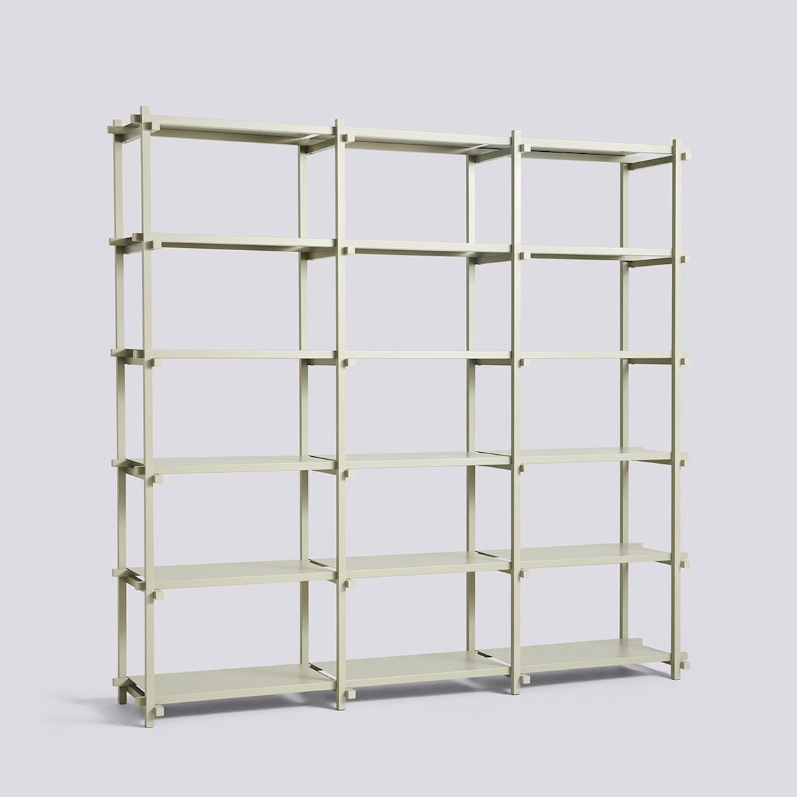 WOODY SHELVING SMOKEY GREY BEECH FRAME 2.0 - HIGH