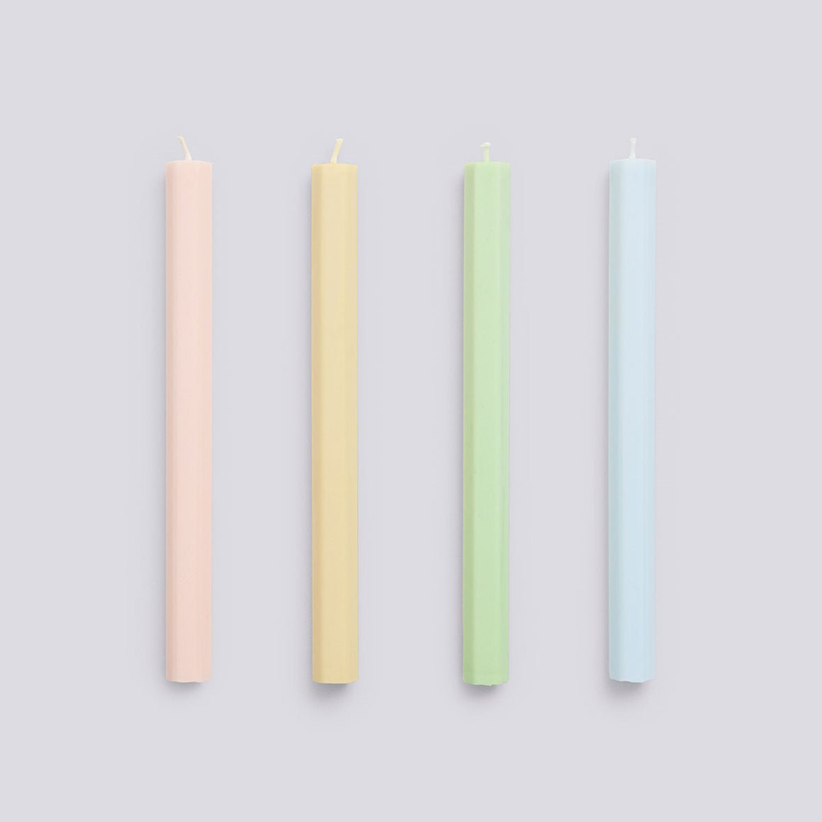 HEXAGON CANDLE - FRESH - SET OF 4