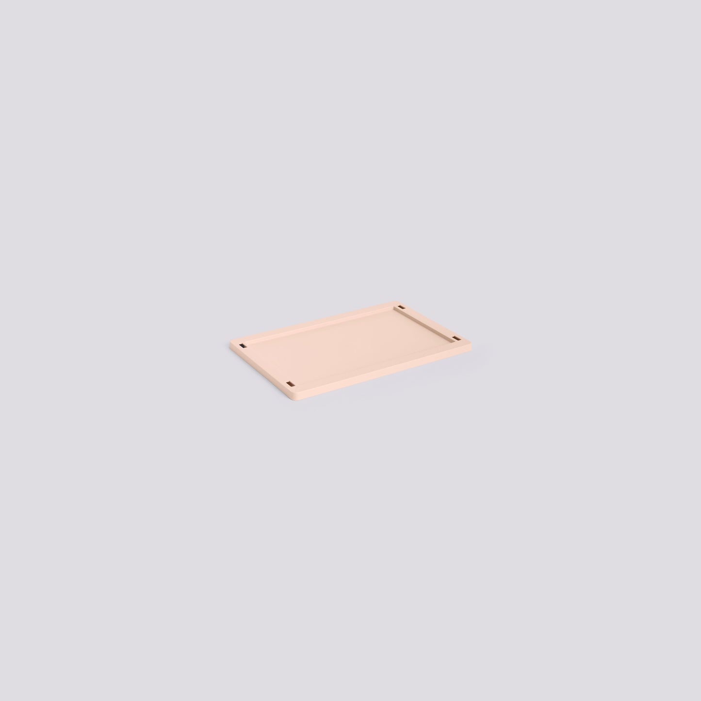 HAY COLOUR CRATE LID PLASTIC - SMALL - POWDER