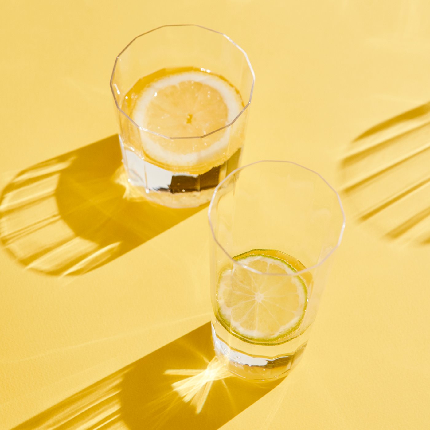 Angle Glass - Set of 4 -  Large H13 - Clear