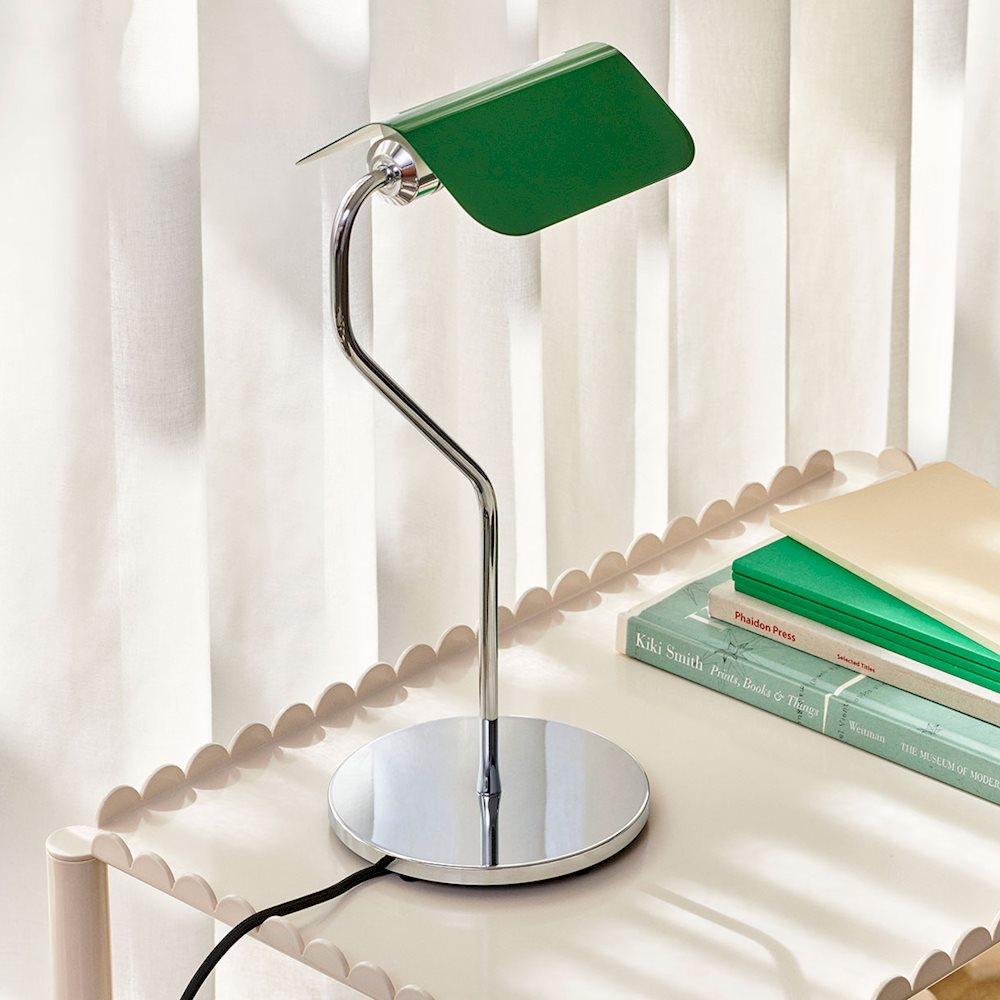 APEX TABLE LAMP - EMERALD GREEN