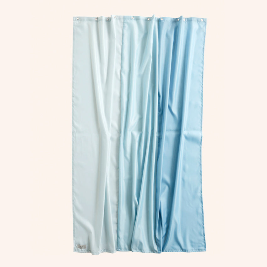 AQUARELLE - SHOWER CURTAIN - ICE BLUE