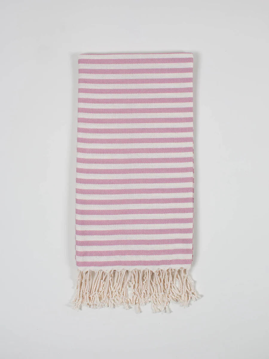 Sorrento Hammam Towel - Vintage Pink