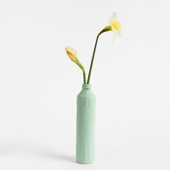 Porcelain Bottle Vase #26 - mint