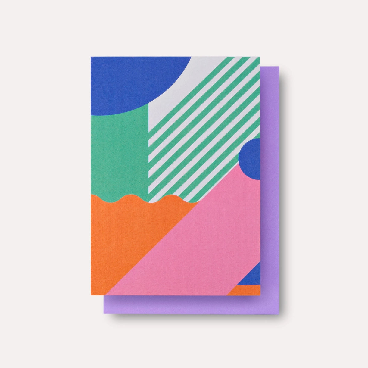 Miami Stripes Art Card