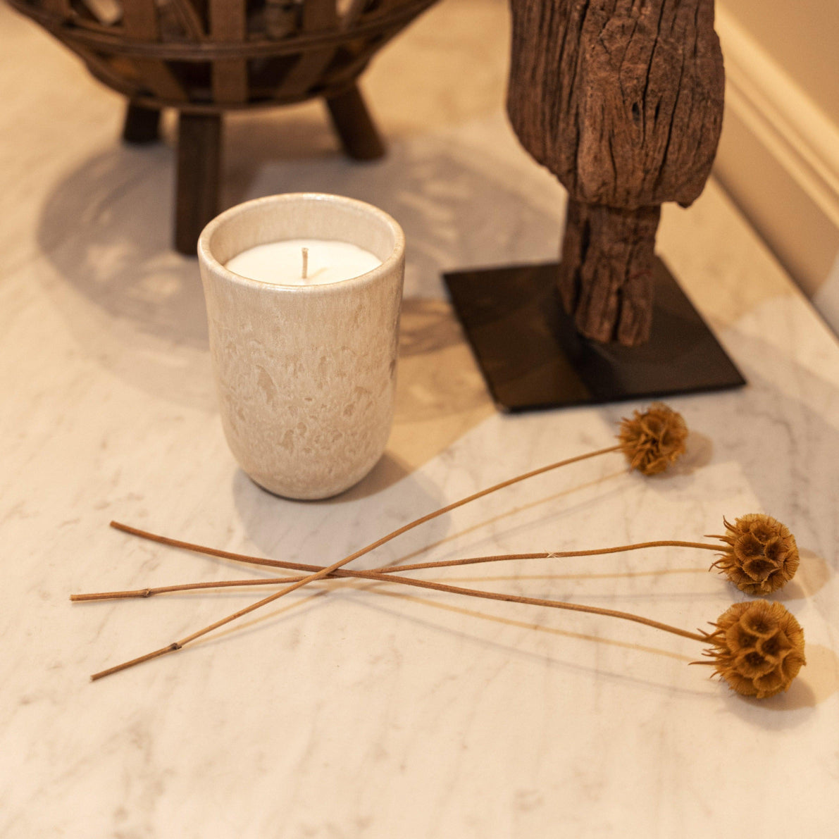 Candle Cannes at Sunrise - Rose, Jasmine & Musk - 50h