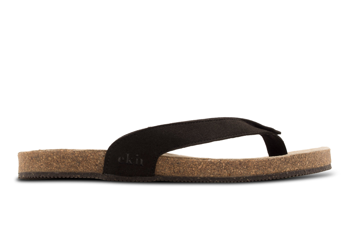Sandal - Black Vegan Suede