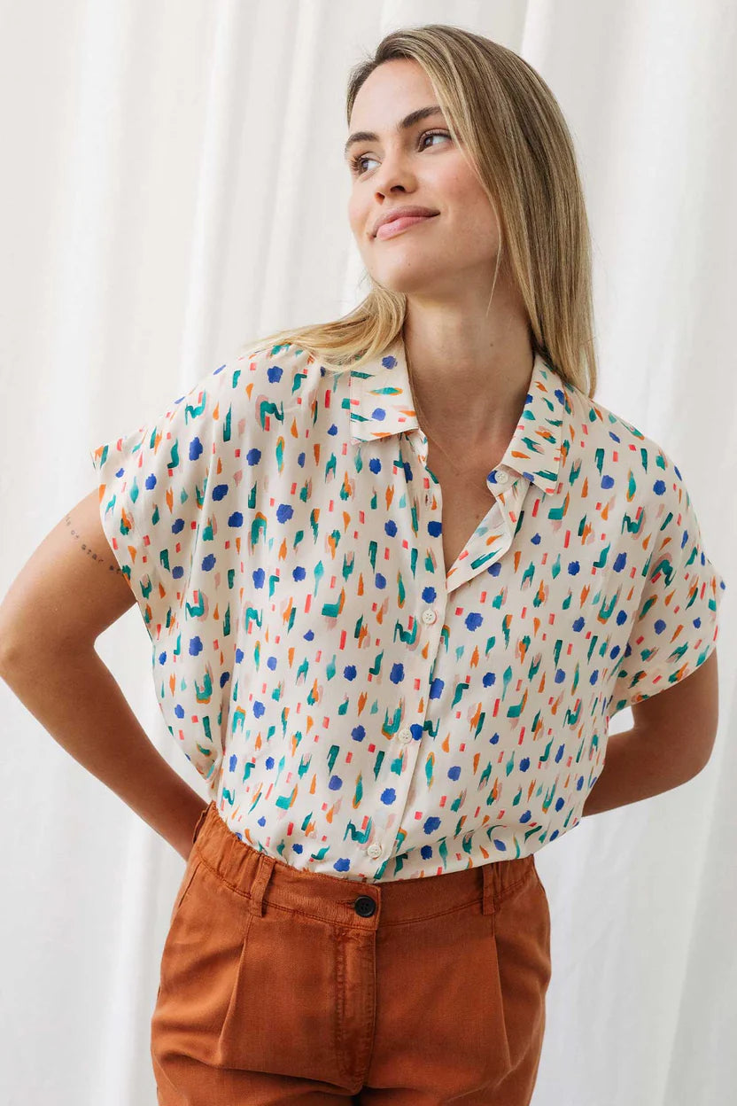 Hurissalo Blouse — Summer Print
