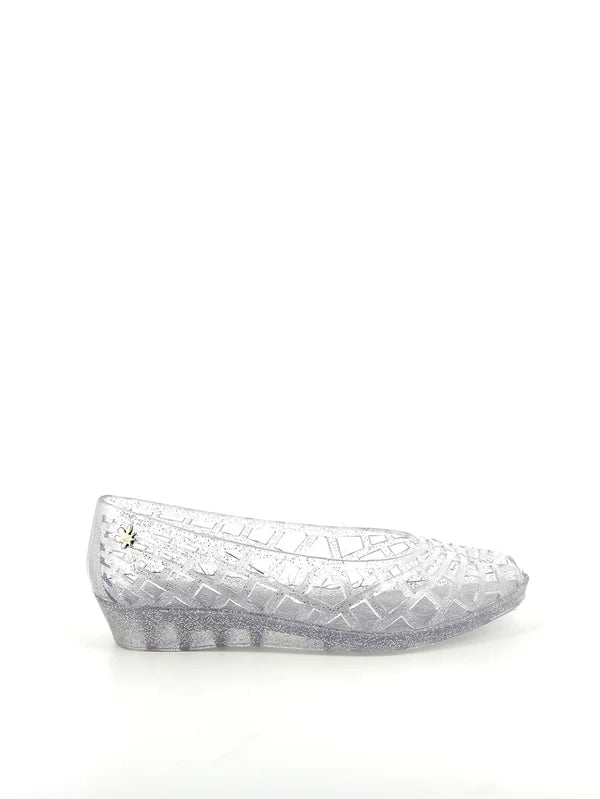 Javana Sandals - Silver Glitter