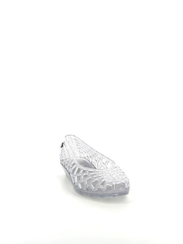 Javana Sandals - Silver Glitter