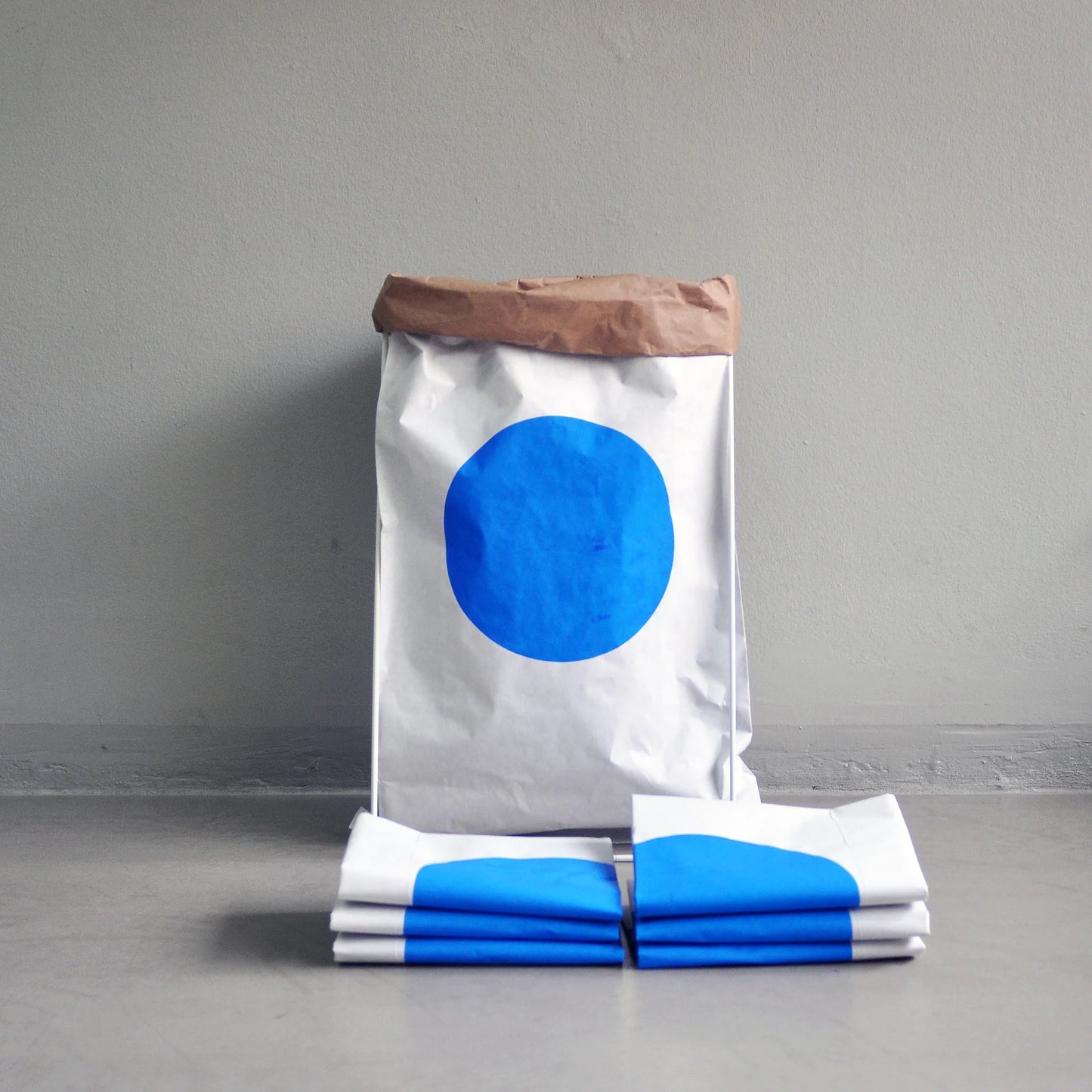 Paper Bag - Blue Dot