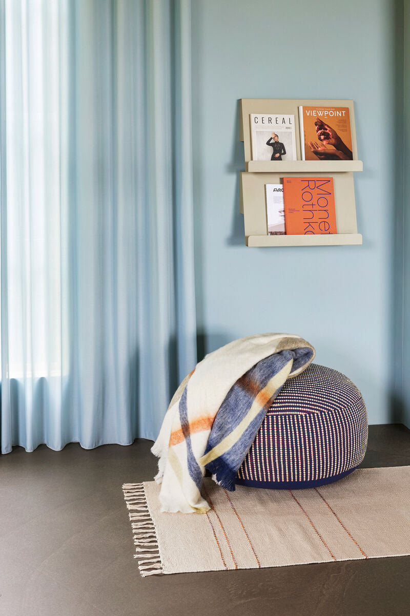 Mochi Pouffe - Blue/Multicolour