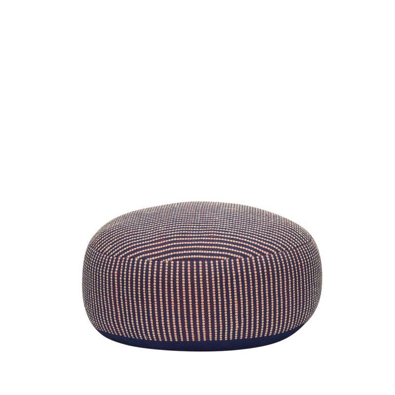 Mochi Pouffe - Blue/Multicolour