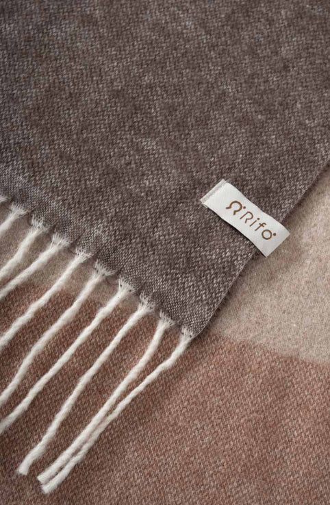 NOEMI - Recycled Cotton Scarf - Cantuccino Beige