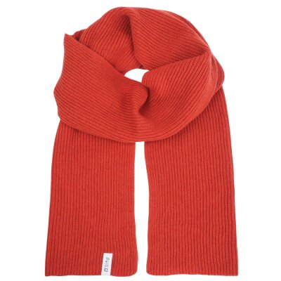 FEDERICO - Recycled Cashmere Scarf - Orange Siena