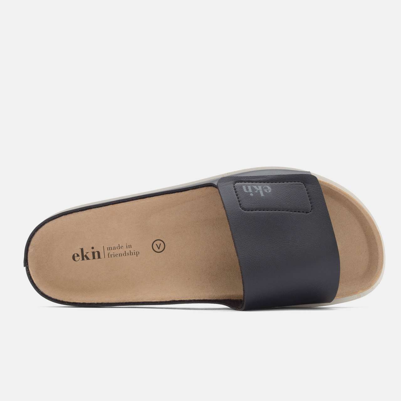 Palm Sandal - Black Vegan