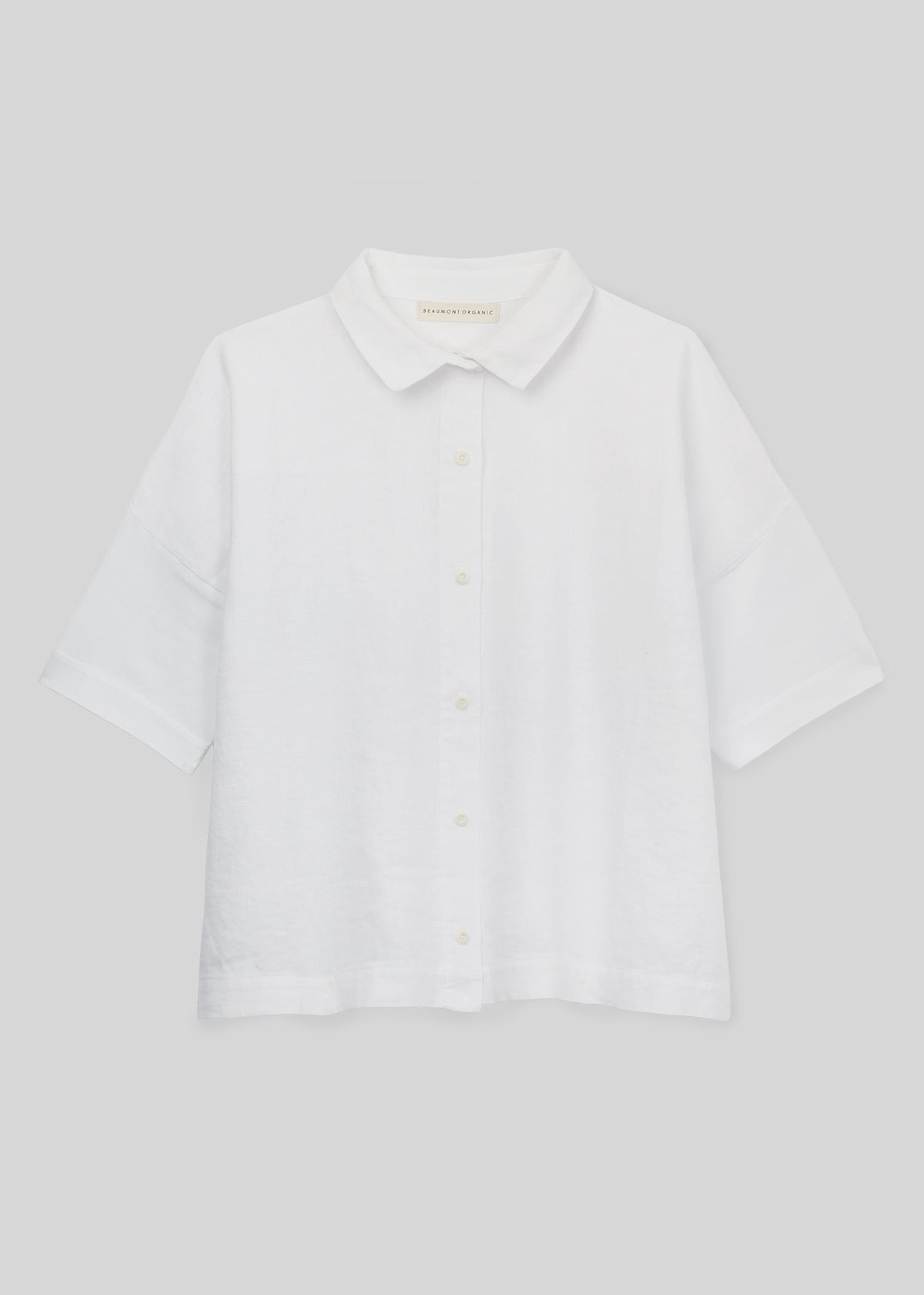Shay Organic Cotton Top - White