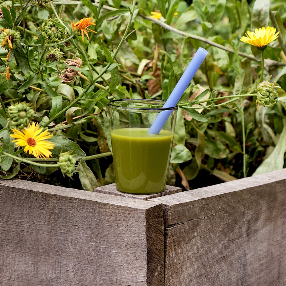 SIP - STRAIGHT STRAW SET OF 4 - OPAQUE MIX