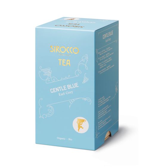 GENTLE BLUE -  20 Sachets of  Organic Earl Grey