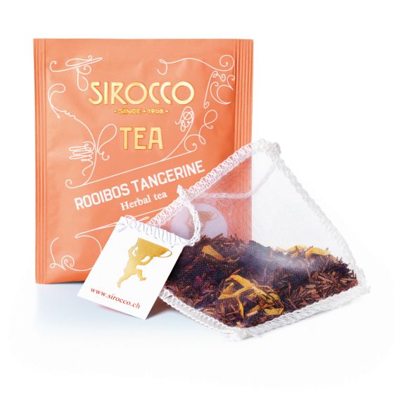 Rooibos Tangerine - 20 Sachets of Organic Rooibos Tea with Tangerine