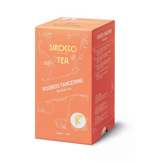 Rooibos Tangerine - 20 Sachets of Organic Rooibos Tea with Tangerine