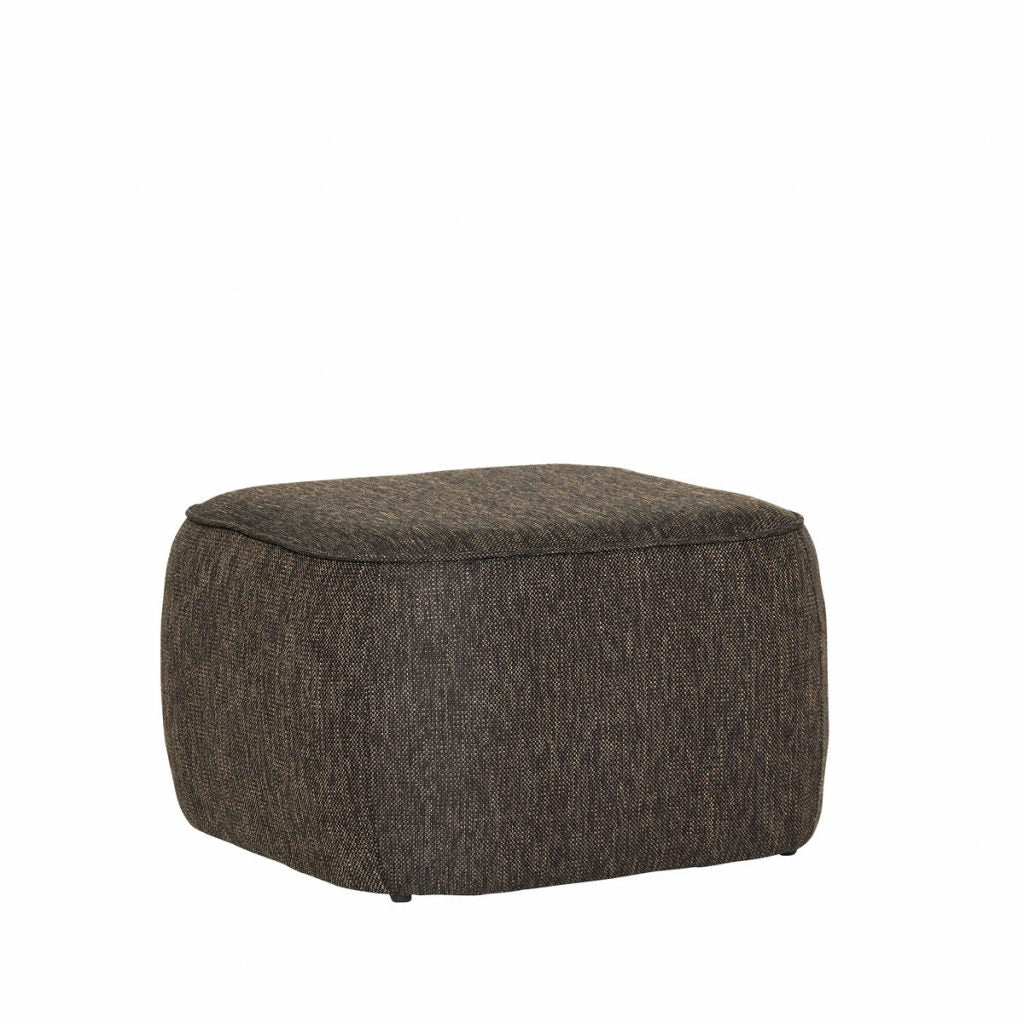 Cube Pouf - Dark Brown