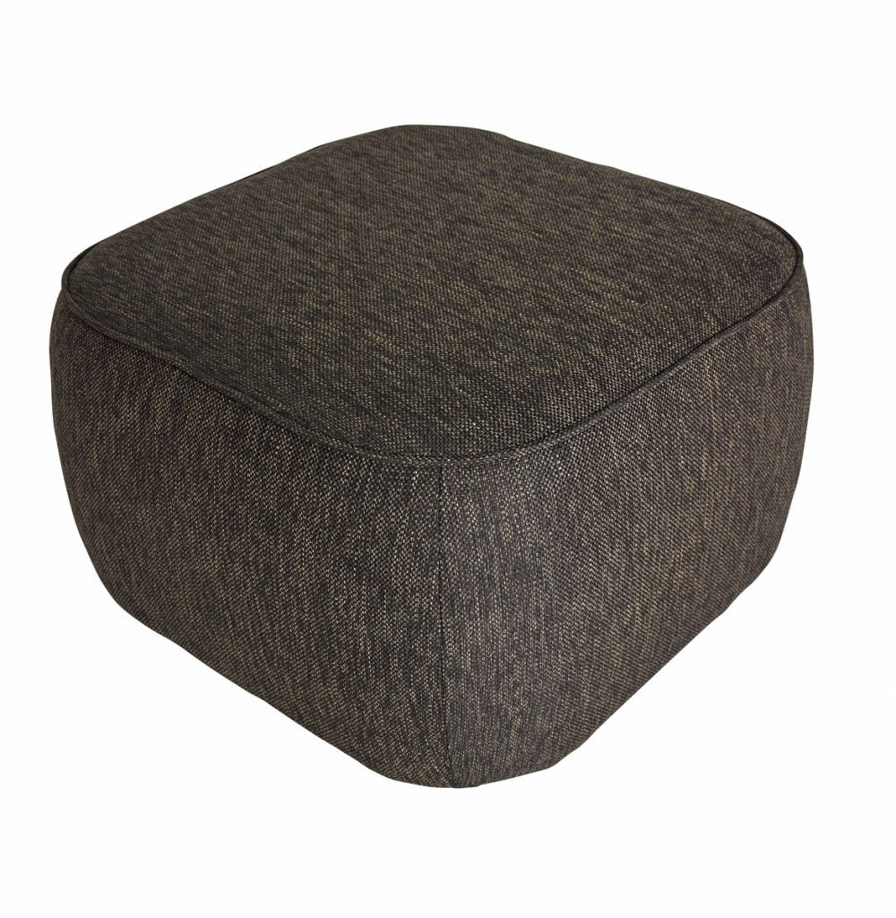 Cube Pouf - Dark Brown