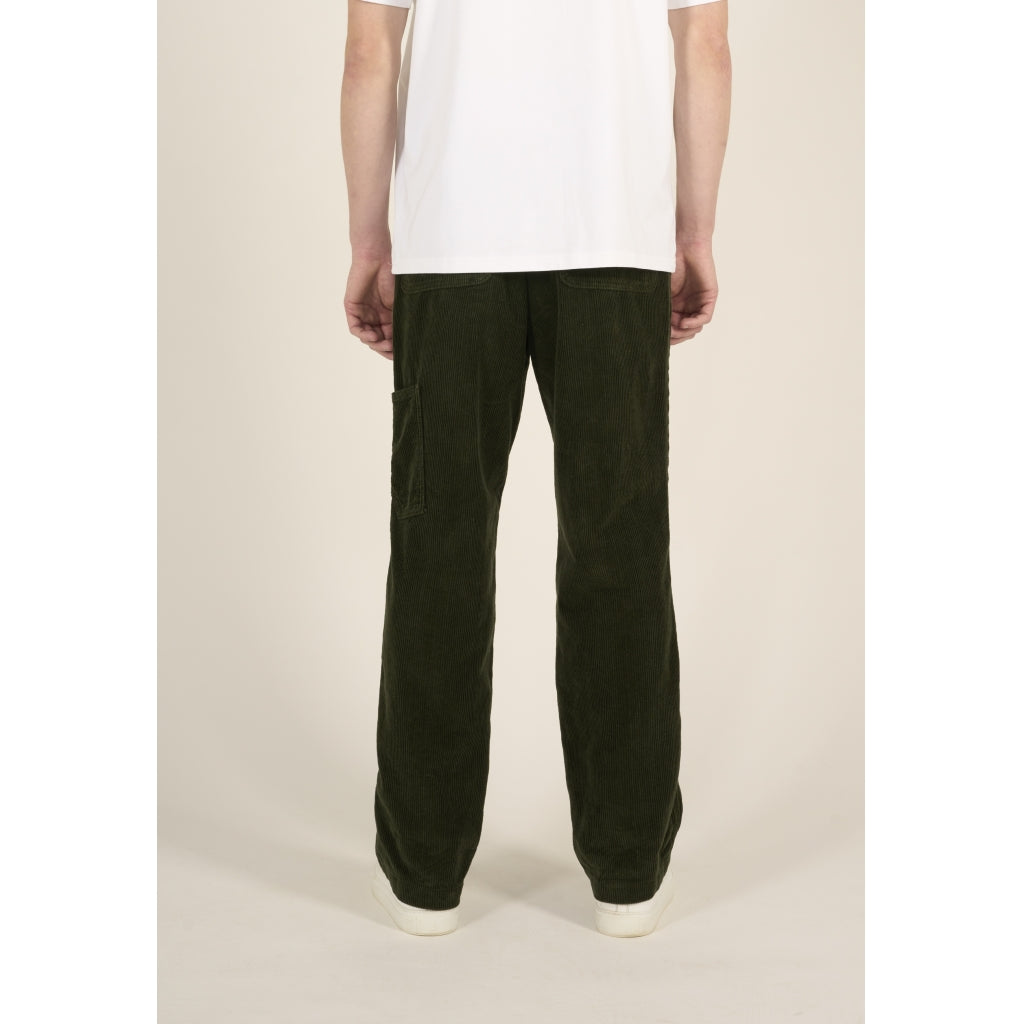 FLINT wide corduroy pant - GOTS/Vegan - Forrest Night