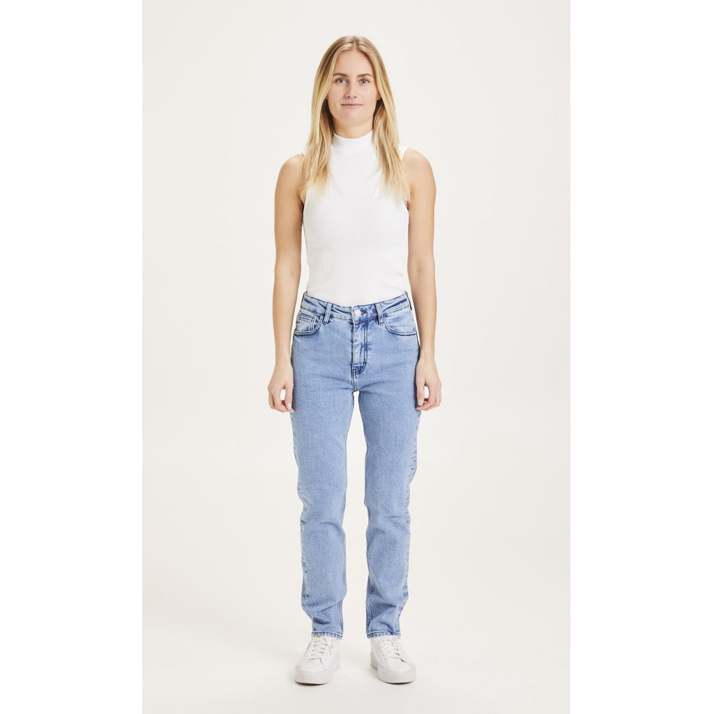 IRIS Mom Jeans - GOTS/Vegan -  Light Blue