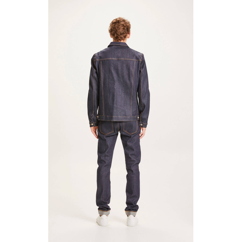 FRY raw blue selvedge denim jacket - GOTS/Vegan